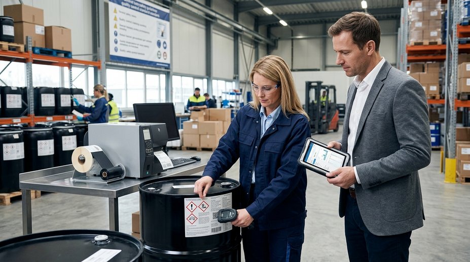 A vegyipar kihívása: Strapabíró GHS címkék és a digitalizáció ereje