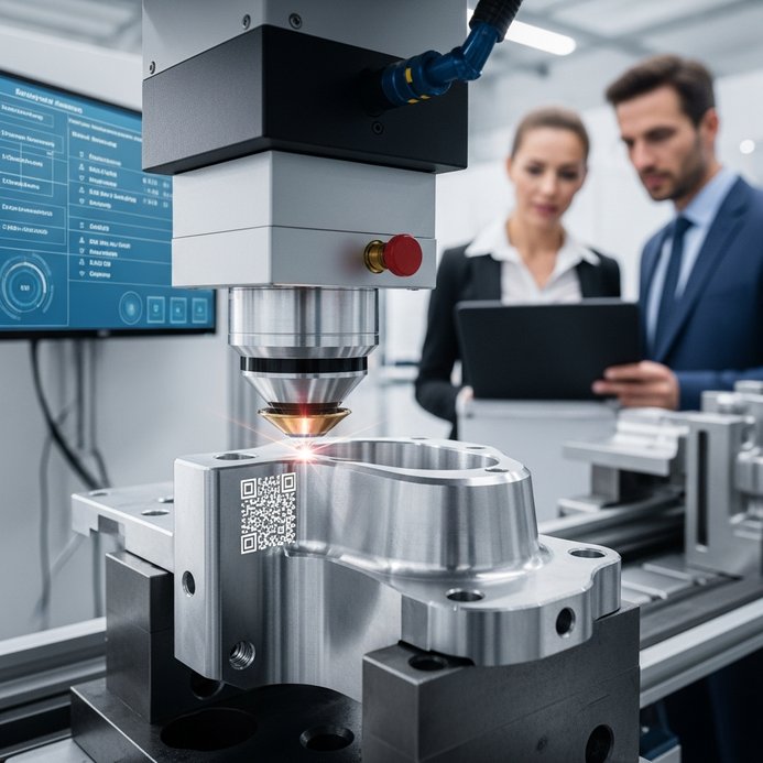 Tartós Alkatrészazonosítás DPM-mel: Fémes felületek nyomon követése a gyártásban