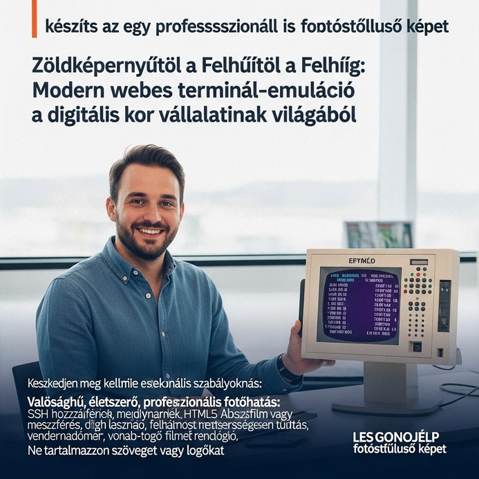 Zöldképernyőtől a Felhőig: Modern webes terminál-emuláció a digitális kor vállalatainak